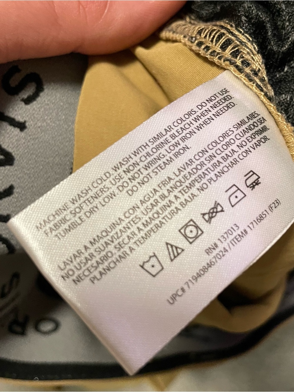 Orvis Tech Pants Mens 36x30 Walnut Water Repellent Stretch Hiking 1716851 - Picture 8 of 16